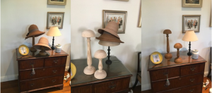 Collage of Hat Stands
