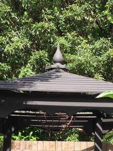 Pergola Finial Looking Great