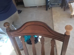 New Chair Finial Made For Repair 