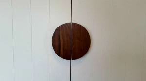 Walnut on White